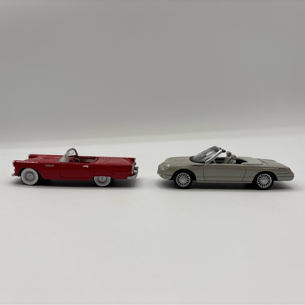 Hallmark Keepsake Ornament Date 2005 Thunderbird 50th Anniversary Die Cast Metal